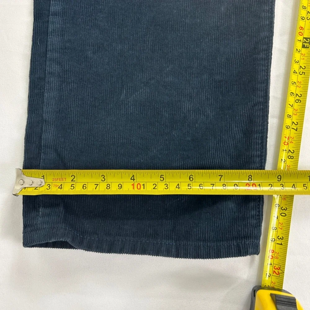 J.Crew 770‎ Straight Fit Blue Corduroy Pants Mens W38 L32 Jeans Casual $168